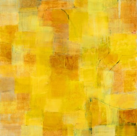 Indian Yellow, olje 2010, 160x160 cm, foto KOS